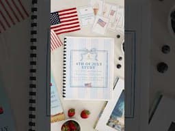 HealthyGroceryGirl.com/Nutrition-Schoolhouse New 4th of July Study for Kids! 🤍🇺🇸