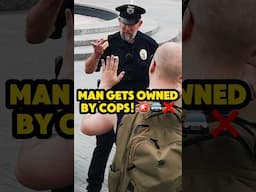 😂🚨🚔 MAN GETS OWNED BY POLICE!