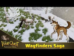 The Start of a Snowy New Year! | WolfQuest Wayfinders Saga Year 5 #1