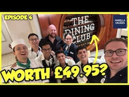 Testing THE DINING CLUB on our Marella Explorer Canary Islands cruise - Sea day - Episode 4