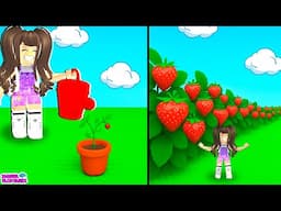 CRESÇA UM JARDIM🍅 MEU JARDIM ESTÁ FICANDO LINDO! ROBLOX