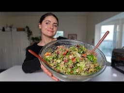 The salad recipe I eat *almost* every single day (and why!)