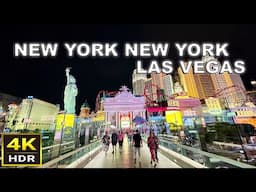 [4K HDR] New York New York Las Vegas Walking Tour | May 2025 | Las Vegas Strip