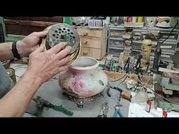Another Gone With the Wind Lamp But Different in the Secret Underground Laboratory