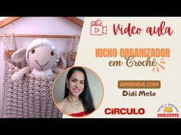 Aula Organizador de Crochê com o Fio Náutico Poly por Didi Melo