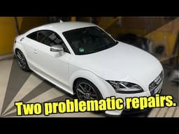 Repairing two problematic hoods. Ремонт двух проблемных капота.