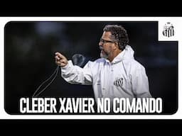 O PRIMEIRO TREINO DE CLEBER XAVIER NO CT REI PELÉ