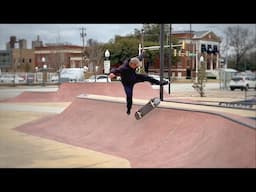 Skating the Dickies Plaza in Fort Worth
