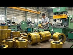 Huge Press Bush Manufacturing From Waste Iron Parts | Production Press Bush