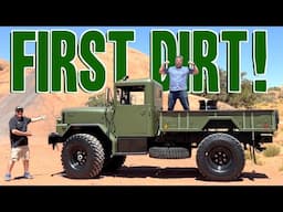 Off-Roading a Decommissioned Military Truck is Like NOTHING We've Ever Done!
