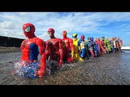 AVENGERS SUPERHERO STORY, MARVEL SPIDER MAN 2 VS HULK, CAPTAIN AMERICA VS THOR, VENOM VS SPIDEY 122