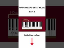 How To Read Sheet Music Part 3 #musictheory #piano #sheetmusic #readingmusic #michaelparchaiski #mp