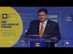 Illinois Governor JB Pritzker (D-IL) Speaks at the 2025 HRC Los Angeles Dinner