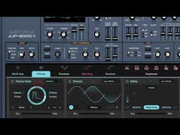 Gated Trance Pad in Arturia JUP 8000 V