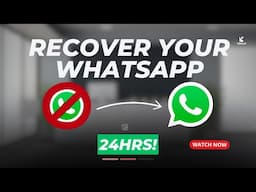 2 Easy Ways to Fix WhatsApp Ban Without Waiting #whatsapp #whatsappbannedmynumbersolution
