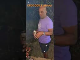 CROCODILE BRAAI#shorts