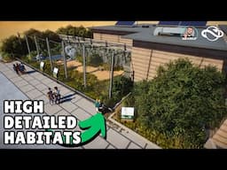 Building Next Level Habitats In Planet Zoo - Coyote Enclosure