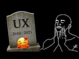 The UX Designer Died in 2025