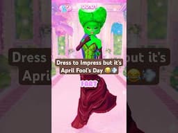 Dress to Impress, but it’s April Fool’s Day 😂💨 #dresstoimpress #roblox #dti