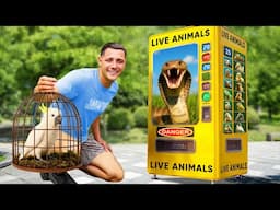 I Found a LIVE Animal Vending Machine… Part 2
