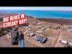 Caravanning across Australia! Exciting News in Streaky Bay and Leaving SA!