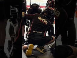 Aprilia Racing RS-GP 🔥 Tire Change MotoGP Q2 🔥 Marco Bezzecchi #motogp