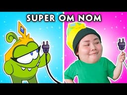 SUPER NOM - ELECTRIC ROBOT | Parody of Om Nom's Story (Cut the Rope) | Woa Parody