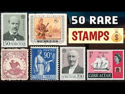 Rare Valuable Stamps Display For Stamp Lovers - Part 14 | World Philately