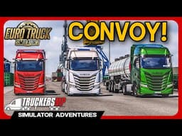 Convoy with Viewers! 🚚 ETS2 TruckersMP LIVE! 🔴