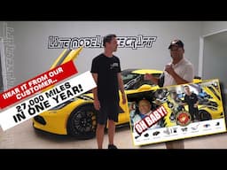 28,000 Miles in one year after his NA C7 Grand Sport build. - Late Model Racecraft