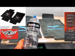 C5 Corvette Project! Dying Floor Mats/Carpeting And Mirror Fix!