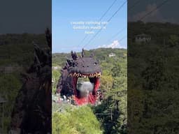 Godzilla Zipline: only in Japan