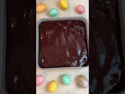 Easy Spring Brownies 🐣🌷 #shorts