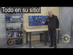 Organizar el taller de bricolaje para trabajar cómodo y ordenarlo fácilmente (Bricocrack)