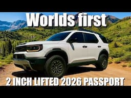 How to lift a 2026 Honda Passport with the HRG Offroad 2 inch lift kit!