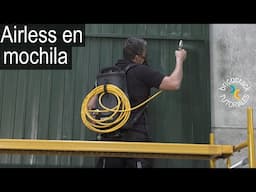 Airless en mochila: el sistema más rápido para pintar con autonomía (Bricocrack)