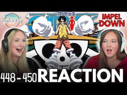 ESCAPING Impel Down! | ONE PIECE | Reaction 448 - 450