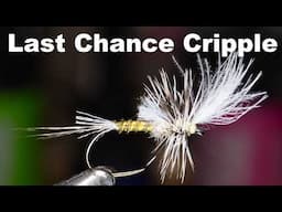 Last Chance Cripple - Crippled Mayfly Dry Fly - McFly Angler