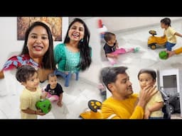 দুই খুদের কাণ্ড😍বন্ধুর বাড়িতে Party❤️