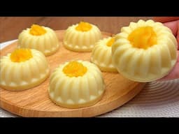 Das köstlichste hausgemachte Dessert in 5 Minuten, das auf der Zunge zergeht! Kein Backen!