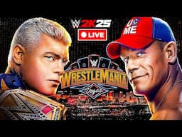 I Simulated WWE WrestleMania 41 in WWE 2K25!