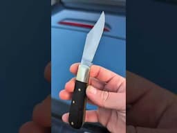 Arthur Wright & Sons Ebony Barlow Pocket Knife