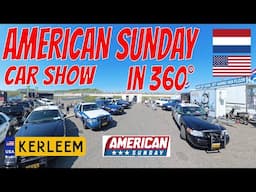 American Car Sunday 2025 🇺🇸 | Massive Muscle Car Show in 360° at Zandvoort! [No Commentary]