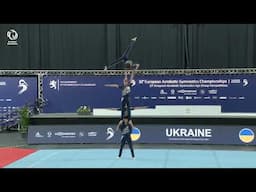 Ukraine - 2025 ACRO European bronze medallists, Junior Men's Group All-Around