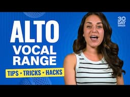 You're an ALTO vocal range singer and you don't even know it...