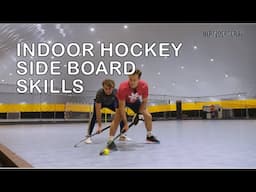 Indoor Hockey Side Board Skills | HertzbergerTV Field Hockey Tutorials