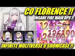 FLORENCE IS INSANE DPS !! Infinite Multiverse 6 Full Star Clear Showcase !! Black Beacon Gameplay