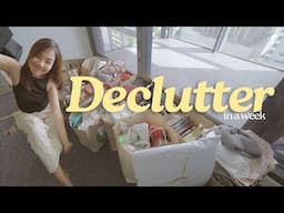 Decluttering My Whole Apartment in 7 Days