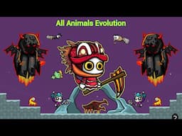 All Animals Evolution With Lunar Snake Reaper (EvoWorld.io)