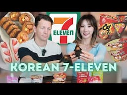 🇰🇷 7-Eleven meals in Korea! (under $20) | YB vs. FOOD